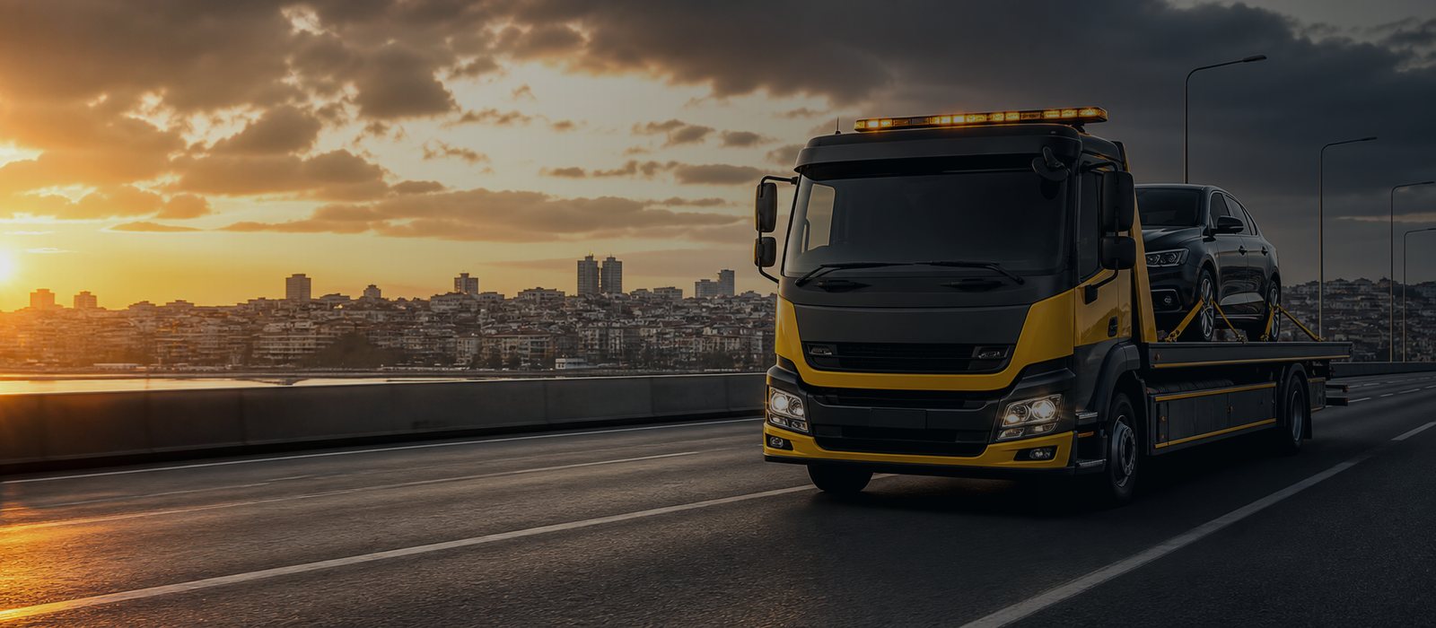 Talatpaşa bölgesinde Gel Çek oto kurtarıcı
